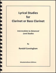 Lyrical Studies for Clarinet or Bass Clarinet Method Book cover Thumbnail